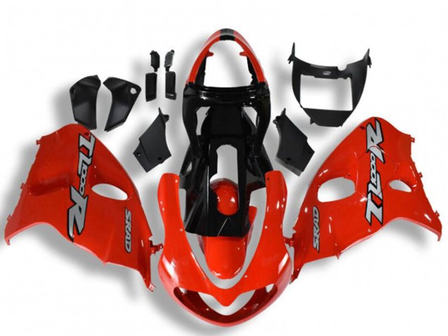 1998-2003 Suzuki TL1000R Motorcycle Fairings - Red Silver Glossy Black