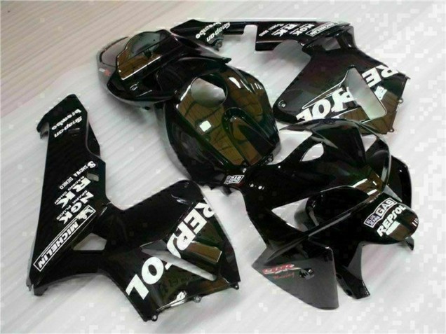 2005-2006 Honda CBR600RR Motorcycle Fairings - Black Repsol