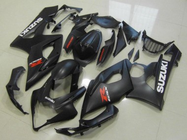 2005-2006 Suzuki GSXR 1000 Motorcycle Fairings - Matte Black White Red