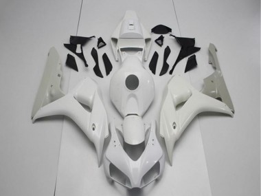 2006-2007 Honda CBR1000RR Motorcycle Fairings - White Silver
