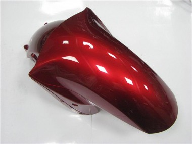 2006-2011 Kawasaki ZX14R ZZR1400 Motorcycle Fairings - Red Black