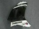 2007-2008 Kawasaki ZX6R Motorcycle Fairings - Black White Elf