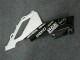 2007-2008 Kawasaki ZX6R Motorcycle Fairings - Black White Elf