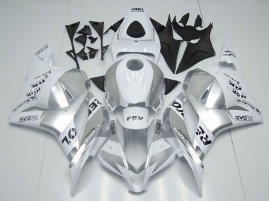 2009-2012 Honda CBR600RR Motorcycle Fairings - White Silver Black Repsol