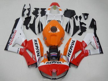 2012-2016 Honda CBR1000RR Motorcycle Fairings - Orange White Red Glossy Black Repsol HRC