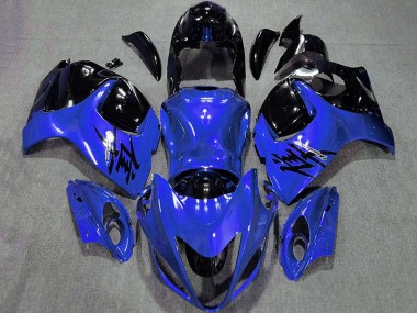 2008-2020 Suzuki GSXR 1300 Motorcycle Fairings - Glossy Blue and Black
