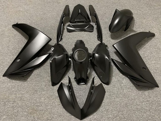2015-2018 Yamaha R3 Motorcycle Fairings - Matte Black