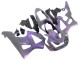 2000-2001 Honda CBR900RR 929 Motorcycle Fairings - Chameleon Grey Dazz Pearl Purple