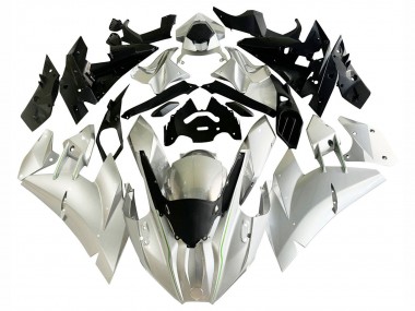 2015-2022 Kawasaki Ninja H2 Motorcycle Fairings - Silver