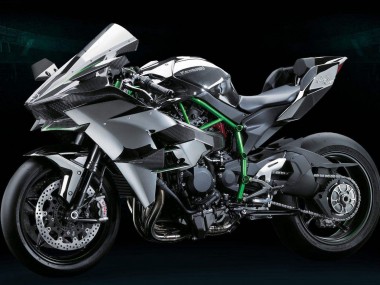 2015-2022 Kawasaki Ninja H2 Motorcycle Fairing Kits - Grey