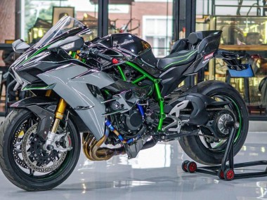 2015-2022 Kawasaki Ninja H2 Motorcycle Fairings - Grey