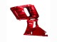 1993-2007 Kawasaki ZZR400 Motorcycle Fairings - Red Black Flame