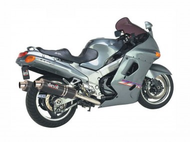 1993-2003 Kawasaki ZZR1100 Motorcycle Fairings - Grey
