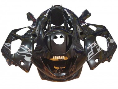 1996-2007 Yamaha YZF600R Thundercat Motorcycle Fairings - Glossy Black Chameleon