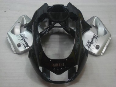 1997-2007 Yamaha YZF 1000R Thunderace Motorcycle Fairings - Black Silver Thunderace