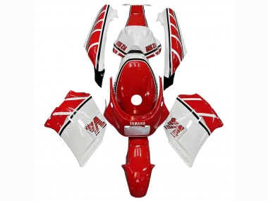 1985-1987 Yamaha RZV500 / RD500 Motorcycle Fairings - White Red Black