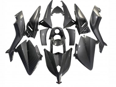 2012-2014 Yamaha TMAX530 Motorcycle Fairings - Black Carbon Fiber