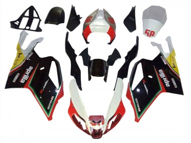 2003-2006 Aprilia RSV1000 Motorcycle Fairings - White Black Red Yellow 58