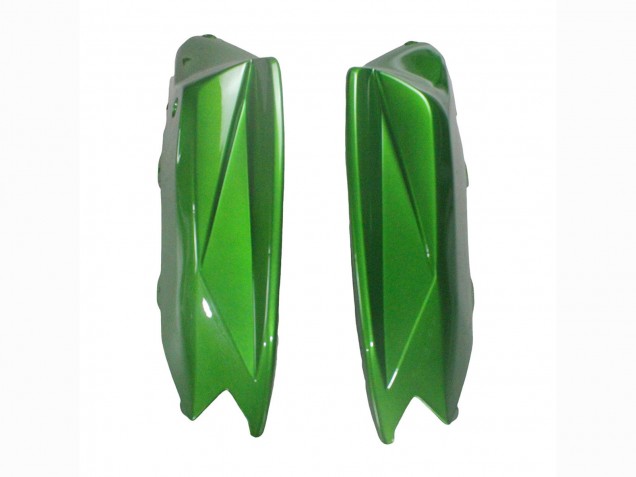 2005-2010 BMW K1200S Motorcycle Fairings - Green Matte Black