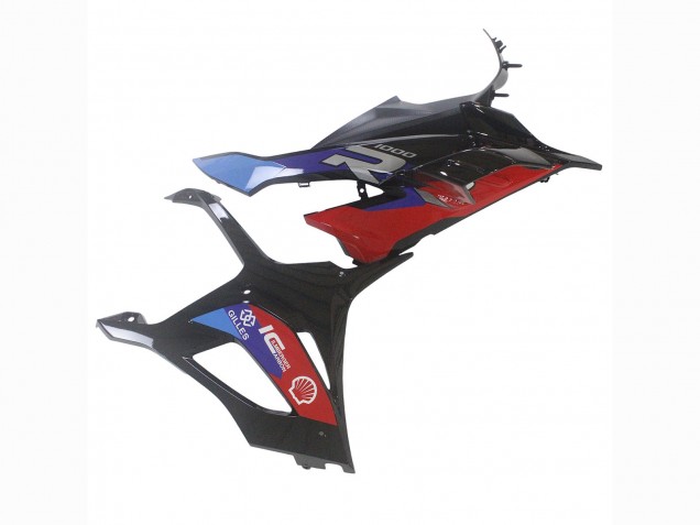 2023-2024 BMW S1000RR Motorcycle Fairing - Black Blue Red
