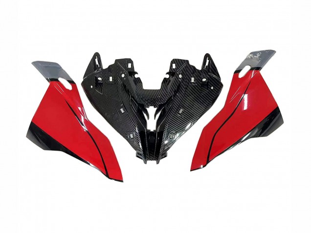 2019-2022 BMW S1000RR Motorcycle Fairings - Black Red Grey