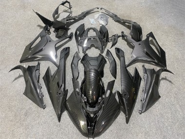 2019-2022 BMW S1000RR Motorcycle Fairings - Black Carbon Fiber