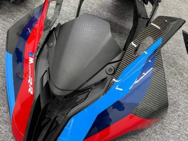 2019-2022 BMW S1000RR Motorcycle Fairings - Black Blue Red Carbon Fiber