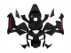 2003-2004 Honda CBR600RR Motorcycle Fairings - Glossy Black Red Decals