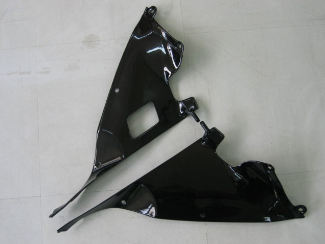 2006-2007 Suzuki GSXR 600 / GSXR 750 Motorcycle Fairing - White Red Glossy Black