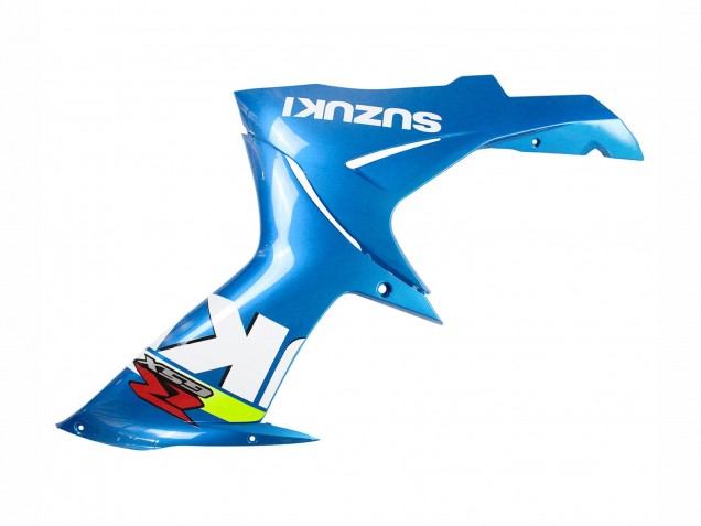 2011-2024 Suzuki GSXR 600 / GSXR 750 Motorcycle Fairings - Light Blue Green White Red