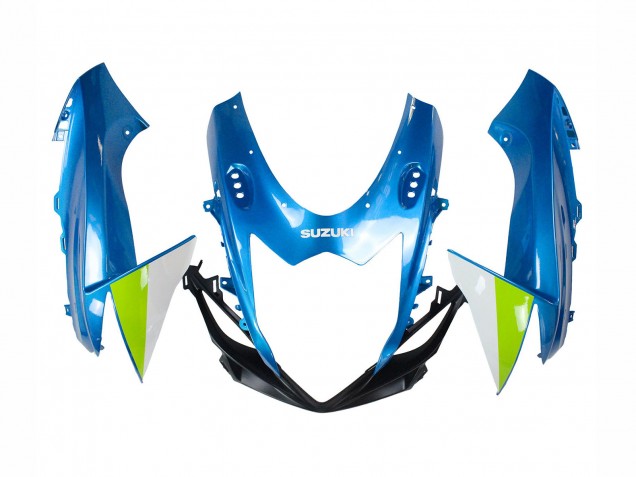 2011-2024 Suzuki GSXR 600 / GSXR 750 Motorcycle Fairings - Light Blue Green White Red