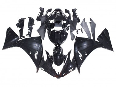 2012-2014 Yamaha YZF 1000 R1 Motorcycle Fairings - Glossy Black