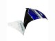 2012-2014 Yamaha YZF 1000 R1 Motorcycle Fairing - White Blue Black