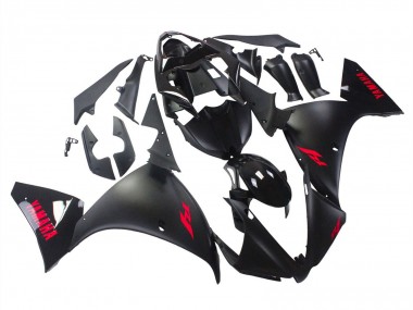 2012-2014 Yamaha YZF 1000 R1 Motorcycle Fairings - Glossy Black Matte Black Red