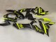 2020-2025 Yamaha YZF 1000 R1 Motorcycle Fairings - Glossy Black Fluorescent Yellow