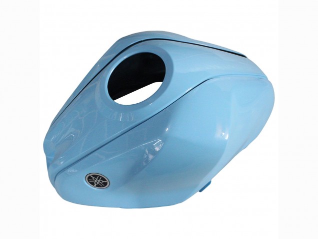 2015-2018 Yamaha YZF R3/R25 Motorcycle Fairings - Light Blue Black Yamalube 21