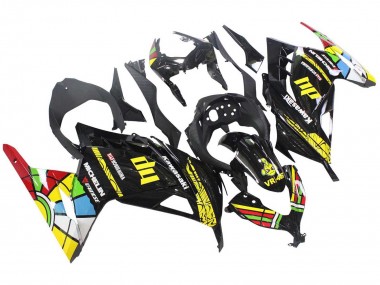 2013-2024 Kawasaki EX300 Motorcycle Fairings - Glossy Black Yellow Red Green Blue White
