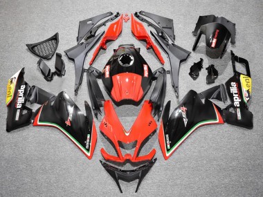2012-2018 Aprilia RS4 50 125 Motorcycle Fairings - Red Yellow Glossy Black
