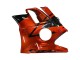 1991-1994 Honda CBR600 F2 Motorcycle Fairings - Orange Glossy Black