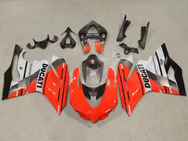 2011-2014 Ducati Panigale 899/1199 Motorcycle Fairings - Red Grey Black