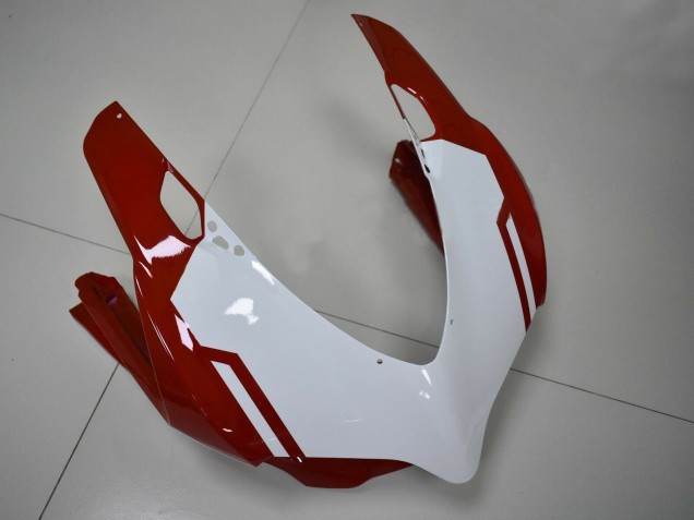 2011-2014 Ducati Panigale 899 Motorcycle Fairings - White Red Dark Green