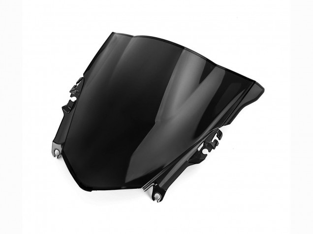 2013-2015 Honda CBR500R Motorcycle Fairings - Glossy Black Matte Black