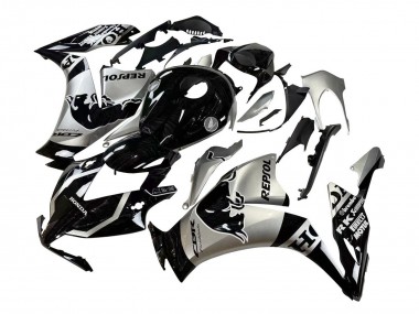 2012-2016 Honda CBR1000RR Motorcycle Fairings - Silver Glossy Black Repsol Red Bull