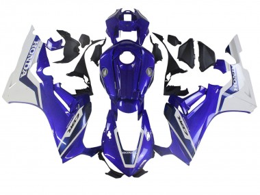 2017-2023 Honda CBR1000RR Motorcycle Fairings - White Blue