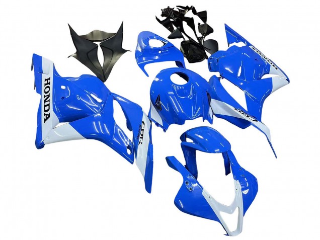 2009-2012 Honda CBR600RR Motorcycle Fairings - Blue White
