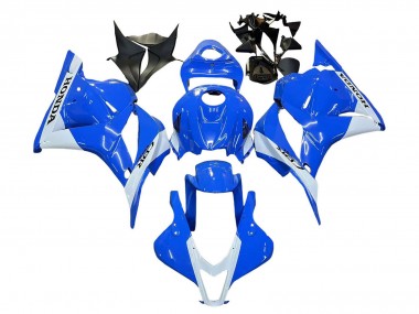 2009-2012 Honda CBR600RR Motorcycle Fairings - Blue White