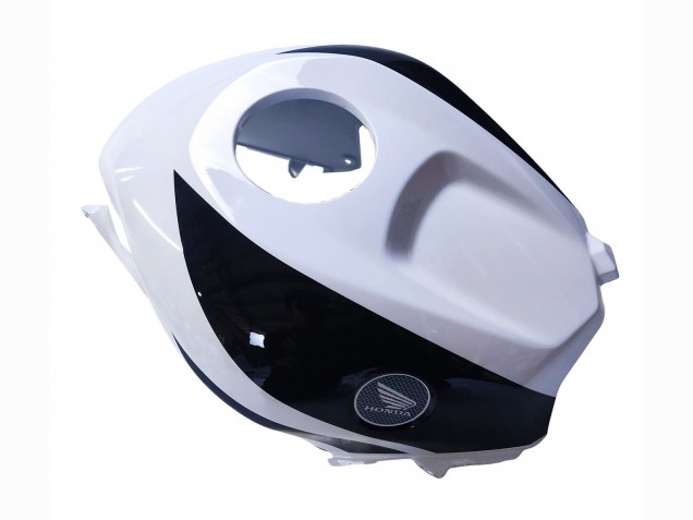 2013-2023 Honda CBR600RR Motorcycle Fairings - White Glossy Black Repsol