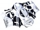 2013-2023 Honda CBR600RR Motorcycle Fairings - White Glossy Black Repsol