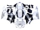 2013-2023 Honda CBR600RR Motorcycle Fairings - White Glossy Black Repsol