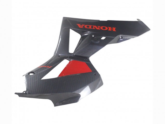 2013-2023 Honda CBR600RR Motorcycle Fairings - Black Carbon Fiber Red